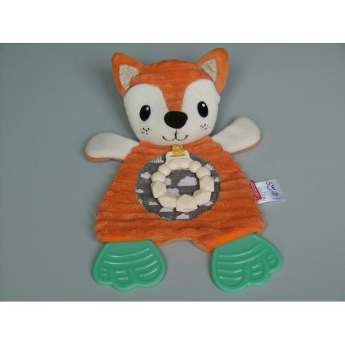 Doudou Renard Orange Dentition Infantino
