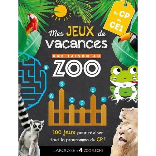 Mes Jeux De Vacances Du Cp Au Ce1 - 100 Jeux Pour Réviser !