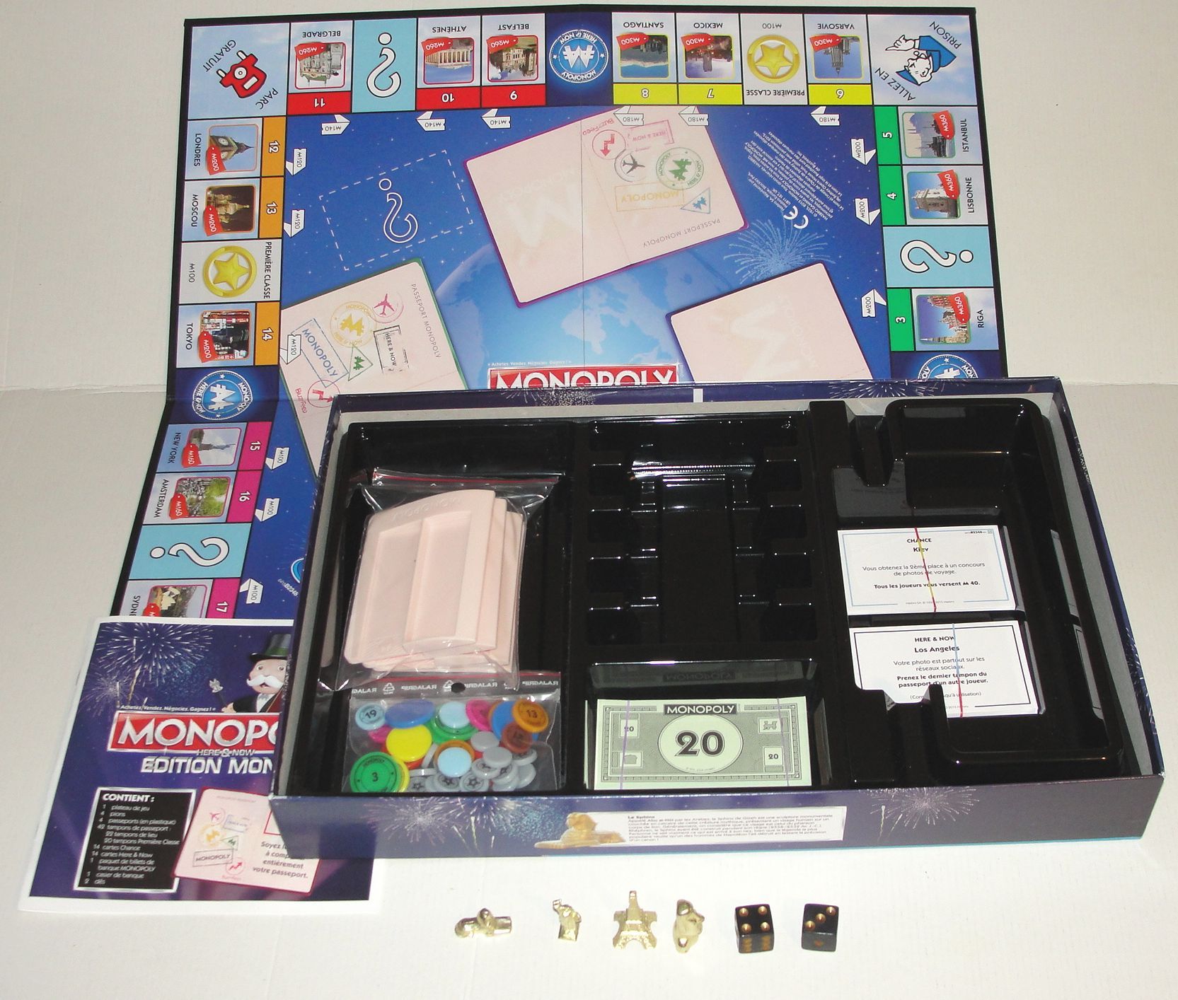 Monopoly - Format voyage- Édition 2005 - Hasbro