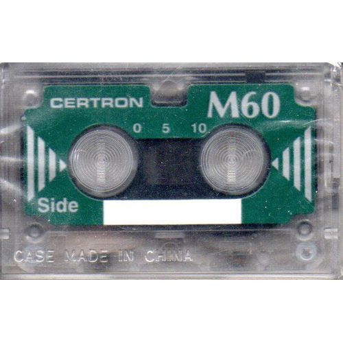 micro cassette certron M60