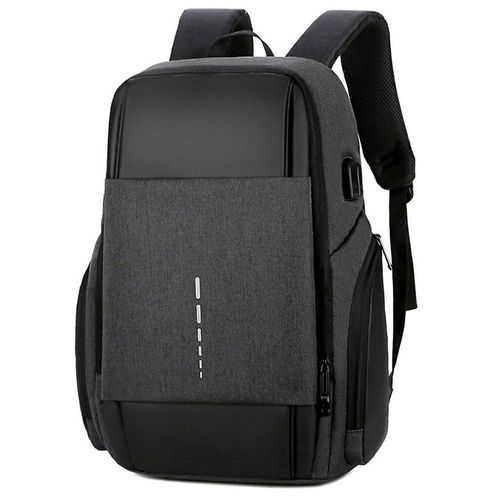 Sac à dos imperméable décontracté pour hommes noir