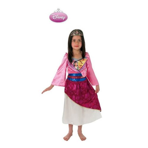 Déguisement Avec Tiare Mulan Fille 3 À 4 Ans