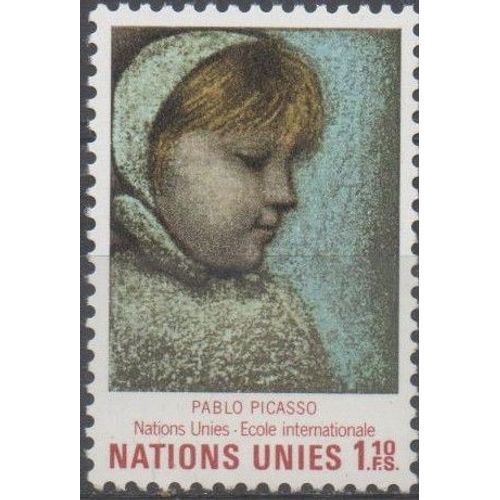 Nations Unies Genève Timbre Picasso