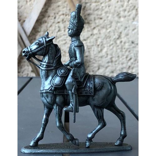 Figurine Cavalier Officier D'artillerie De La Garde Impériale Smhp Et Atlas, Empire, Napoléon
