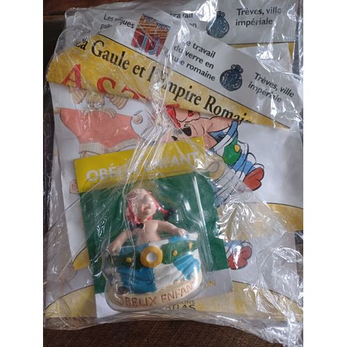 Figurine Atltas Collection La Gaule Et L'empire Romain Avec Asterix N°58 Obelix Enfant.