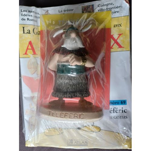 Figurine Atltas Collection La Gaule Et L'empire Romain Avec Asterix N°69 Téléféric.