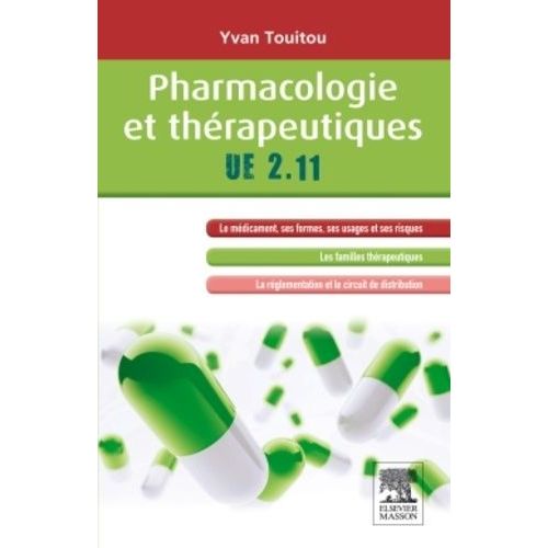 Pharmacologie Et Thérapeutiques, Ue 2.11