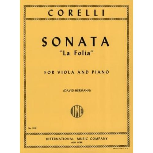 Corelli - Sonate "La Folia" Pour Alto Et Piano