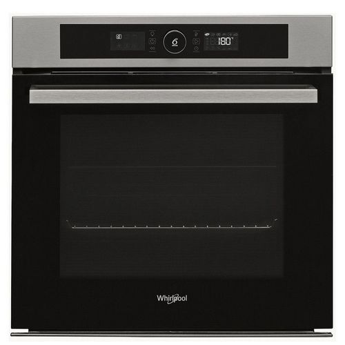 Whirlpool ABSOLUTE GLASS AKZ9635IX - Four - intégrable - niche - largeur : 56 cm - profondeur : 55 cm - hauteur : 60 cm - avec système auto-nettoyant - classe A+ - acier inoxydable