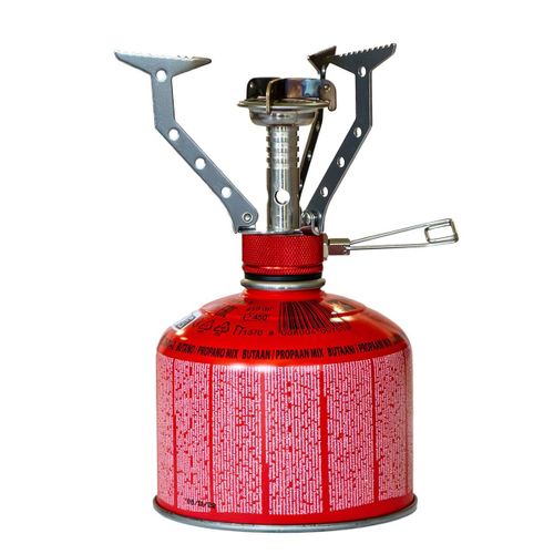 Kit Rechaud gaz pliable compact 4.5 kW+ Cartouche de gaz 230gr Butane Propane Camping Haute montagne KEMPER
