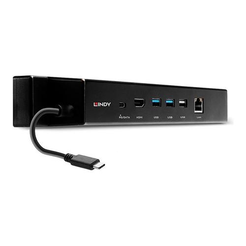 LINDY - Station d'accueil - USB-C 3.2 Gen 2 - HDMI - 1GbE