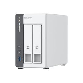 QNAP TS-216G - Serveur NAS - 2 Baies - SATA 6Gb/s - RAID JBOD, 0, 1 - RAM 4 Go - 2.5 Gigabit Ethernet - iSCSI support