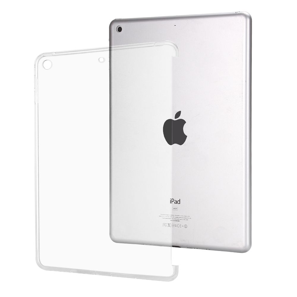 Transparent Coque Arrière En Silicone Tpu Pour Apple Ipad 10.2 2020, Étui Compatible Avec Clavier Intelligent, 7e, 8e Génération, 2019