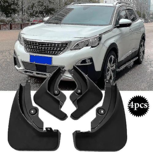 2024 Nouvelle Mise  Niveau Des Garde-Boue Pour Peugeot 3008 Mk2 Gt 2017 2018 2019 Bavettes Garde-Boue Garde-Boue Garde-Boue Garde-Boue 4pcs Avant Arrire