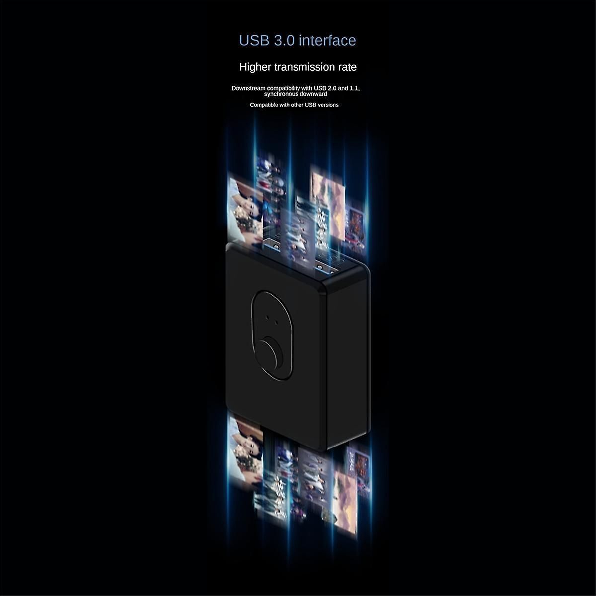 Usb 2.0 Kvm Switch 1x2/2x1 Switch Switcher Usb Splitter Shar... - 5
