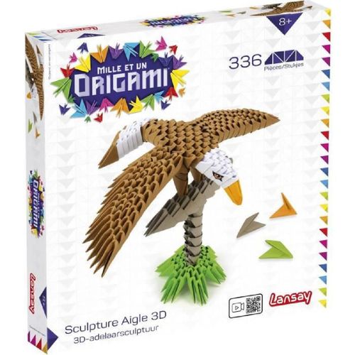 Lansay - Mille Et Un Origami Sculpture Aigle 3d