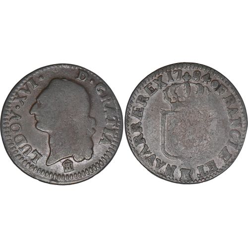 France - 1784 - Louis Xvi - Sol À L'écu - Atelier De Bordeaux (K) - Fm01a5