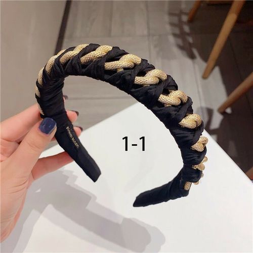 Serre-Tête En Alliage Rétro Pour Femme, Accessoire De Coiffure, En Tissu, Motif Léopard, Cool, Tendance
