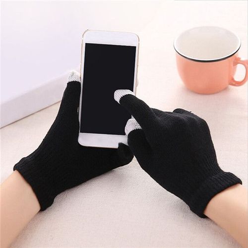 Gants D'hiver À Écran Tactile Pour Hommes Et Femmes, Mitaines De Poignet Tricotées, Plus Épaisses, Cadeaux De Noël, Nouvelle Collection 2020