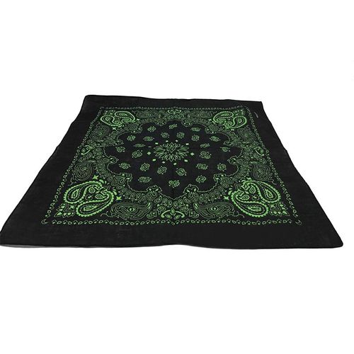 Foulards Carrés En Coton Imprimé, 56x56cm, Bandana Hip Hop Pour Femmes Et Hommes, Mouchoirs, Accessoires Pour Envelopper La Tête Et Le Poignet