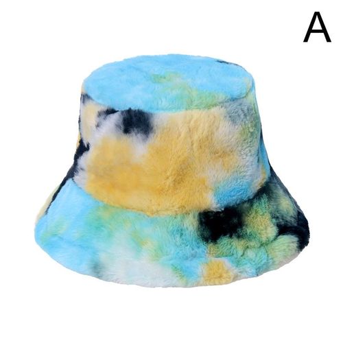 Chapeau Seau En Fausse Fourrure Pour Femme Et Fille, Couvre-Chef De Vacances En Velours Épais Et Chaud