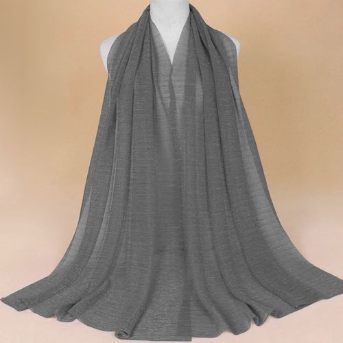Foulard Musulman Pour Femmes, Turban Multicolore En Coton, Couleur Unie, Mode, Respirant, Doux Et Chaud