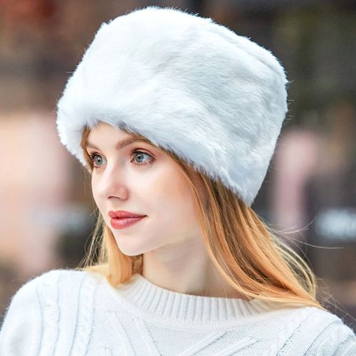 Chapeaux En Fausse Fourrure Pour Femmes, Couvre-Chef Doux Et Chaud, Protection Des Oreilles, Mignon, Décontracté, À La Mode, Printemps, Hiver