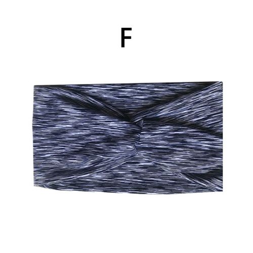 Bandeau Élastique À Rayures Pour Femmes Et Filles, En Coton, Large, À La Mode