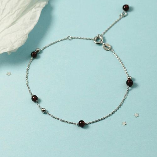 Bracelets En Argent Sterling 925 Pour Femmes, Bijoux Avec Perles En Cristal, Accessoires À La Mode, Cadeaux Pour La Saint-Valentin