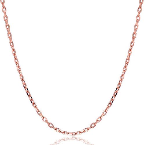 Collier À Maillons En Forme De O, Couleur Argent, Or Rose, 45cm, Pour La Fabrication De Bijoux, Vente En Gros, S-N11