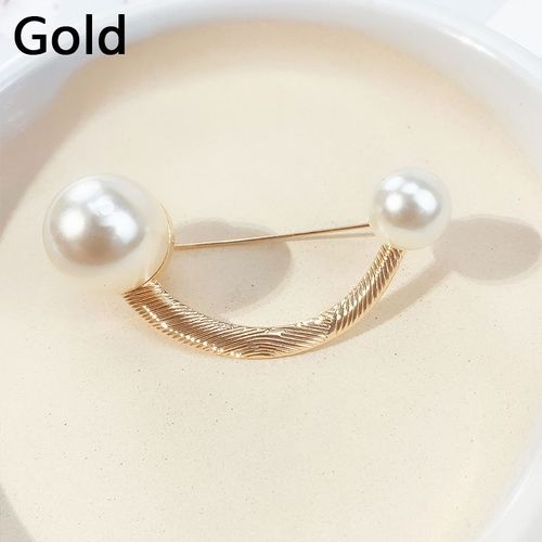 Broche De Robe Pour Femmes, Nouveau Design, Boucle Antidérapante, Sécurité, Imitation De Perle, Cardigan, Décoration De Vêtements De Mariage, Outil Simple
