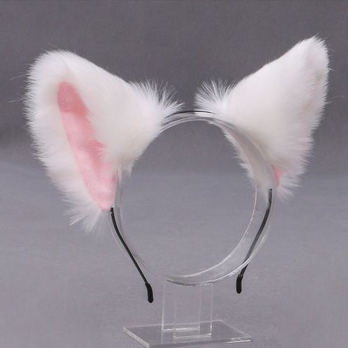 Serre-Tête En Fausse Fourrure Pour Fille, Mignon, Chat, Renard, Serre-Tête De Fête, Cosplay, Accessoires De Mode, Oreilles D'animaux