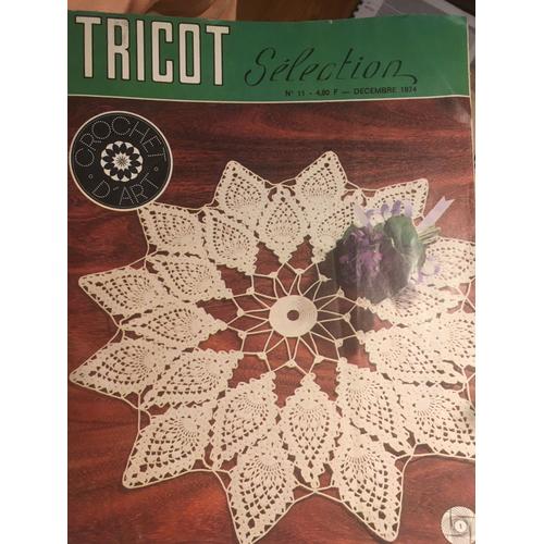 Tricot Sélection - Crochet D'art / N°11 - Décembre 1974