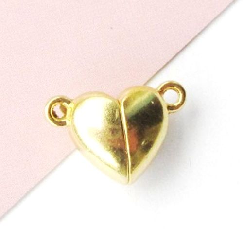 Aimant Puissant En Forme De C¿Ur, Accessoires Pour La Fabrication De Bijoux, Perles À Double Bande Pour Bricolage, Bracelet Et Collier