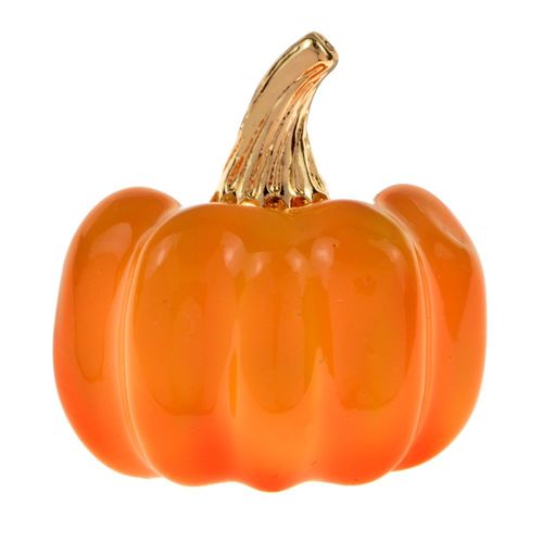 Broche Citrouille D'halloween, Pour Femmes Et Hommes, Métal Doré, Émail, Orange, Plante Végétale, Broches, Bijoux Cadeaux, Nouvelle Collection
