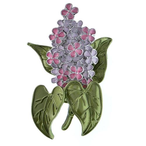 Broches À Fleurs Lilas En Émail, 3 Couleurs Disponibles, Nouvelle Mode Printemps Été, Broche De Fête, Fleur De Clou De Girofle