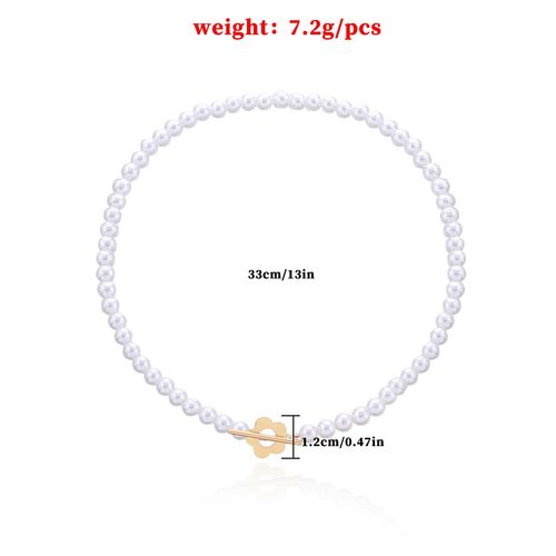 Collier Ras Du Cou En Perles De Verre Cristal Noir Pour Femmes, Bijoux De Luxe, À La Mode, Avec Serrure, Lariat, Fleur, Breloque De Fête