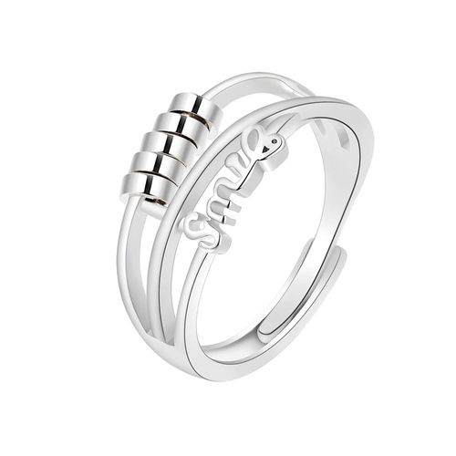 Bague Anti-Stress En Acier Inoxydable Pour Hommes Et Femmes, Bague Tendance, Style Punk, Y2k, Bijou Rotatif, Cadeau, 2022