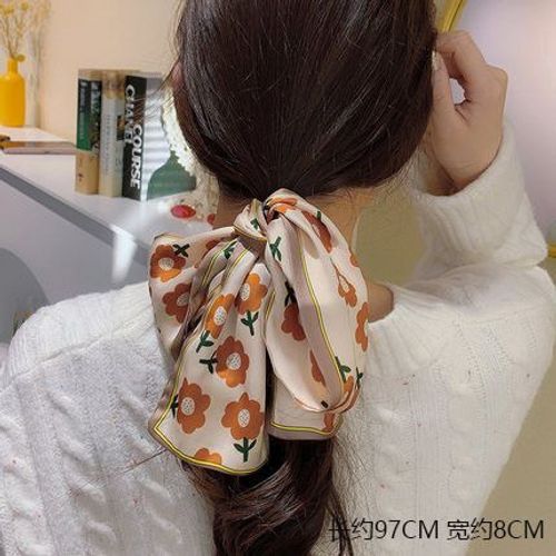Foulard En Soie Pour Femmes, Sac À Poignée Avec Lettres Imprimées, Châle À La Mode, Foulard Enveloppant, Foulard Bandana, Accessoires Cadeau Pour Filles