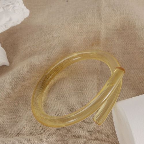 Bracelet En Résine Acrylique Transparente, Grand Cercle Large, Bijoux De Fête D'amitié, Nouvelle Mode Coréenne, 2020