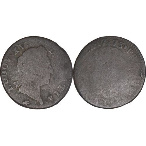France - 1773 - Louis Xv - Sol À L'écu - Atelier De Lyon (D) - Rare R2 - Fm01a6