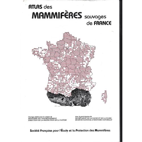 Atlas Des Mammiferes Sauvages De France