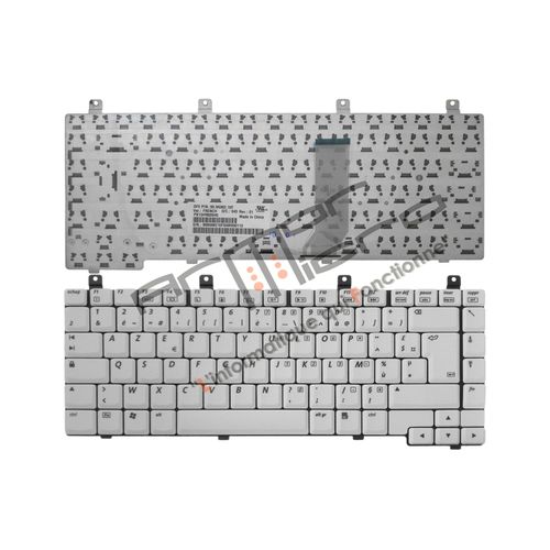 Clavier Azerty français pour hp COMPAQ Presario M2000 / M2200, Gris