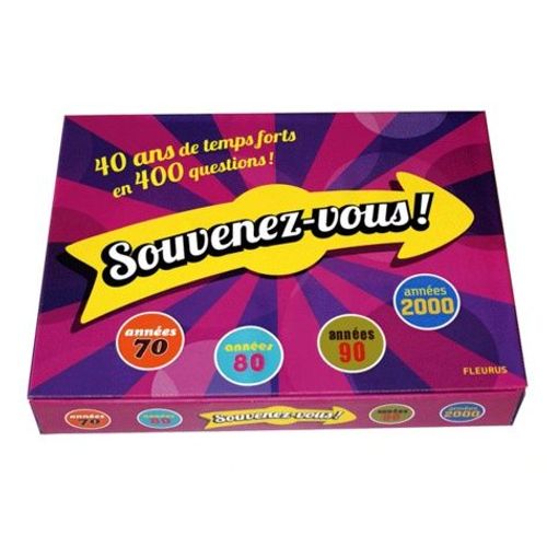 Souvenez-Vous ! - 40 Ans De Temps Forts En 400 Questions !