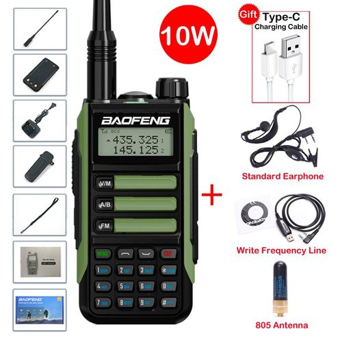 2025 Baofeng UV-16 Max IP68 tanche talkie-walkie double bande haute puissance CB Radio Vhf Uhf CB Ham Radio longue porte Radio bidirectionnelle - Type UV16-Package 11