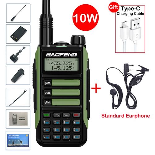 2025 Baofeng UV-16 Max IP68 tanche talkie-walkie double bande haute puissance CB Radio Vhf Uhf CB Ham Radio longue porte Radio bidirectionnelle - Type UV16-Package 2