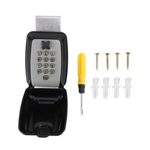 Boîte à clés perforée, fenêtre combinée étanche à 12 chiffres QP8553