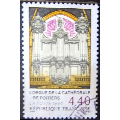 1994. F2890: Bicentenaire De L'orgue De La Cathédrale De Poitiers.