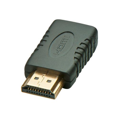 Lindy - Adaptateur HDMI - 19 pin mini HDMI Type C femelle pour HDMI mâle - noir