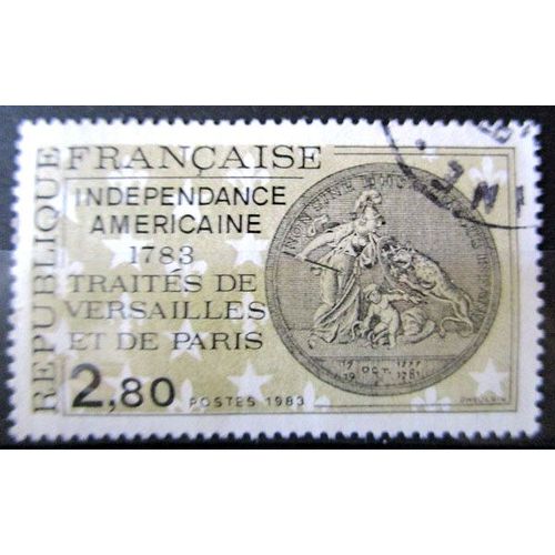 1983. F2285: Indépendance Américaine 1783. Traité De Versailles Et De Paris.